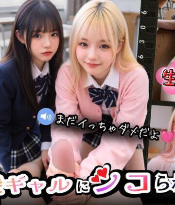 【あはーん！】【実写系Hゲーム】好きな娘の前で金髪ギャルにシコられる！射精限界おち●ぽ焦らし我慢｜d_789236
