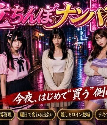 【あはーん！】【フルボイス】立ちんぼナンパ師 〜路地裏に立つワケあり女子大生と生ハメ撮り交渉〜｜d_806004
