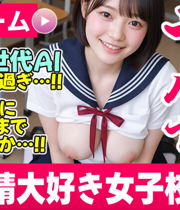 【あはーん！】【次世代AI】射精大好き女子校生〜射精当番は君だ！絶頂へのカウントダウン！〜【AIヤバい】｜d_810677