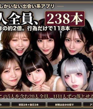 【あはーん！】【実写系Hゲーム】ヤリマンしかいない出会い系アプリ2 〜スワイプして即ホテル〜｜d_825989
